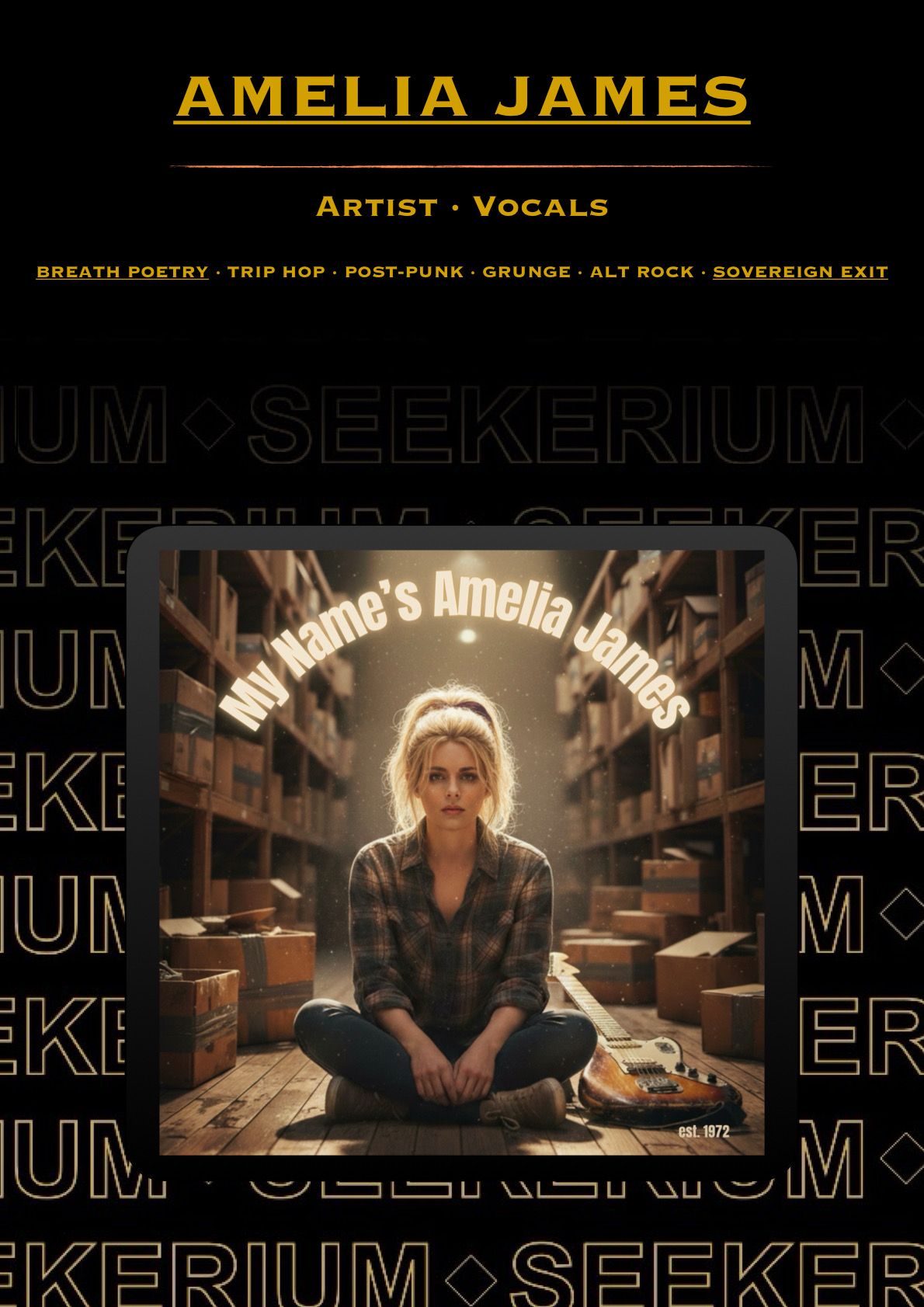 The Lyricography Series &mdash; Seeker James Publishing