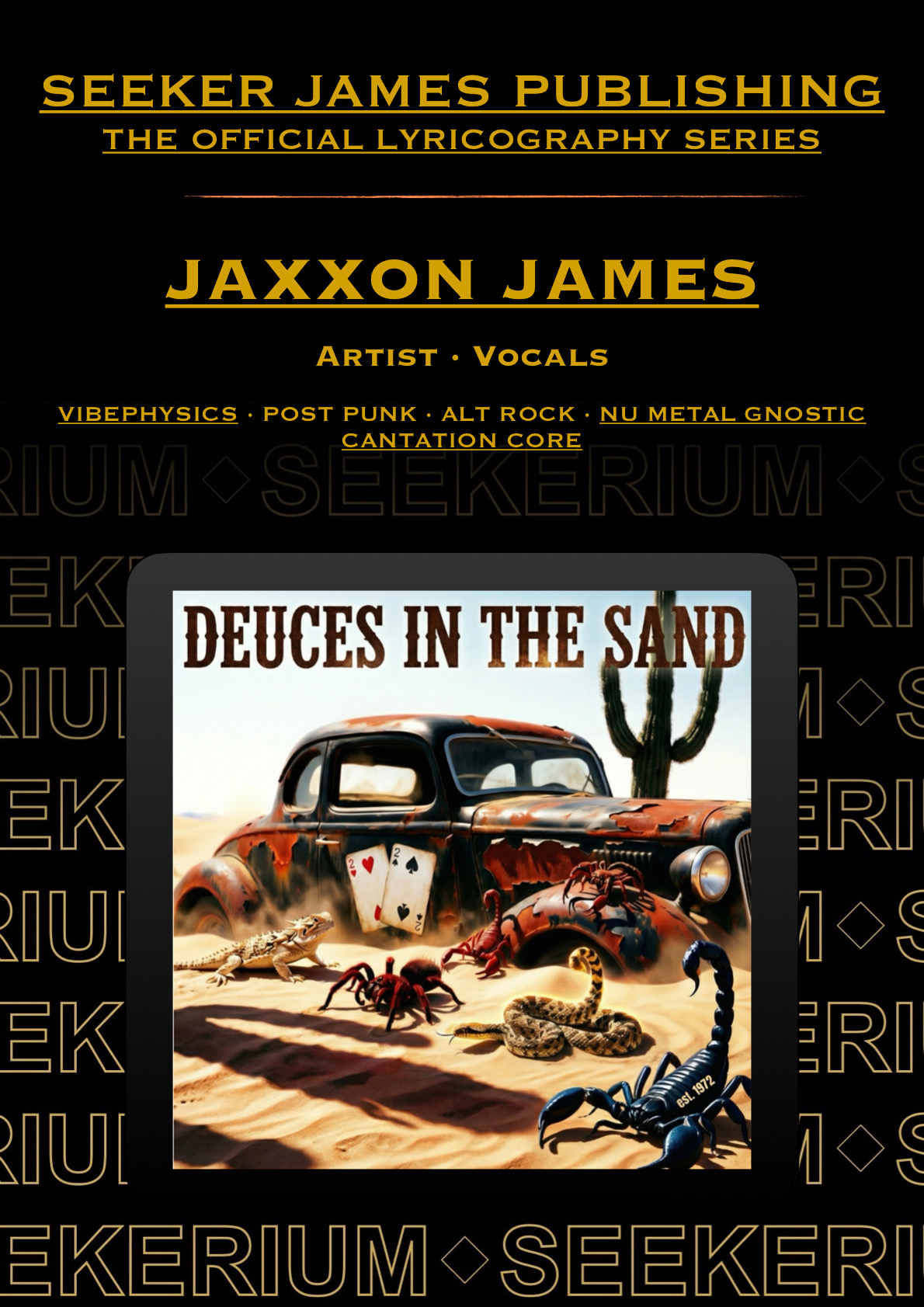 Deuces in the Sand - Jaxxon James Lyric Book