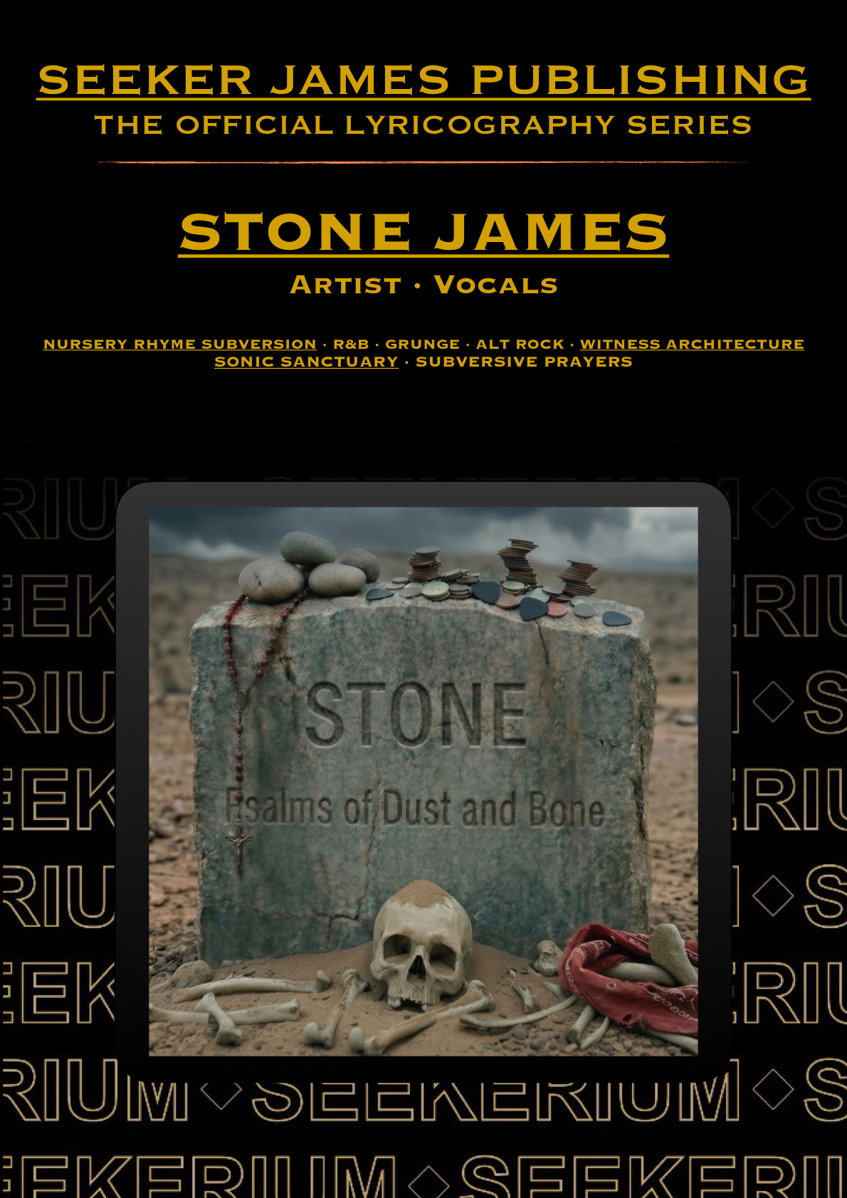 Psalms of Dust and Bone — Stone Lyric Book